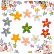 BIUDECO 100pcs Cherry Blossom Nail Art Charms DIY Flatback Resin Decor for Manicure Phone Cases Jewelry Craft Projects Unique Design Comfortable Touch Practical Use