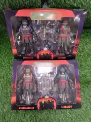 NECA Teenage Mutant Ninja Turtles 3 III TMNT Set Mikey Leonardo Donatello Raph