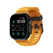 NOMAD Rocky Point Band - AppleWatch (44-46mm/ULT) - Sol (Black Hardware)