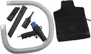 Peakloong 2 in 1 Air Duster Compressor Kit Multifunction Air Vacuum Blow Pneumatic Vacuum Suction Cleaner Tools