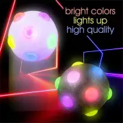 Light up with Colorful LED Light Jumping Glow In The Dark Bouncing Ball Flash