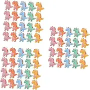 NUOBESTY 3sets Fun Push Pins Dinosaur Shape for Corkboard Decorative Office Supplies for Women Modern Aesthetic 20pcs*3