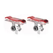 5Pair E9 Electroplating Design Press Eat Chicken Mobile Phone Trigger Shooting Controller Button Handle