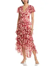 Cinq a Sept Floral Ribbons Tatum Dress