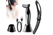 Electric Back Shaver for Men Rechargeable Body Grooming Self-Service Back Hair Trimmer