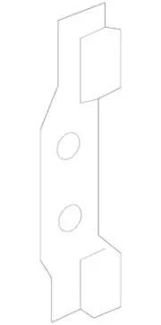 Genuine Infiniti Blind Spot Radar Side Bracket 28452-1LA1B