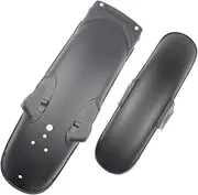 Mikinona 1 Set Motorcycle Front and Rear Mudguards Durable Wheel Covers Easy Installation Splash Guards for Motorcycle Wheel Protection Retro Style Design