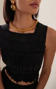 [Sylvia Toledano] 22K Gold-Plated Necklace