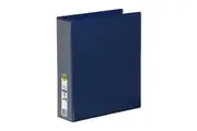 Marbig Clearview Insert Binder A4 50mm 2D Blue Blue 5422001B