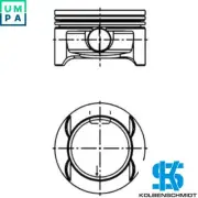 PISTON 41642600 FOR OPEL A 10 XEP 1.0L 3cyl CORSA D Hatchback Van