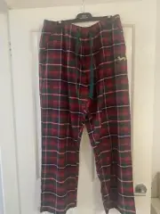 Peter Alexander Mens Tartan Pants 2XL