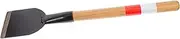 GLEAVI Long Handled Heavy Duty Railway Snow Shovel Metal Scraper for Efficient Ice Removal Gardens and Outdoor Areas Portable Design for and Enhanced Leverage