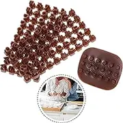 3-Piece Polymer Clay Letter Stamp Set: Double-Sided Alphabet Pottery Stamps for Creative Clay Projects