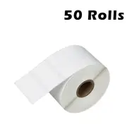 50 ROLLS 2''X1'' 1300/RL Direct Thermal Labels For Zebra LP2824 2422 2844 ZP450