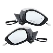 1 Pair Mirror Blind Spot Heated Turn Signal 8Pin Fit For Honda Civic Sport New