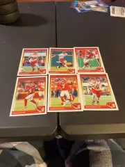 2024 PANINI SCORE KANSAS CITY CHIEFS 15 CARD LOT-VETS, STARS, ROOKIES-MAHOMES