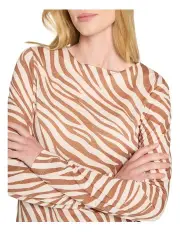 [David Lawrence] Juna Babywool Long Sleeve Tee in Beige