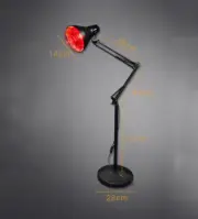 Floor Stand TDP Infrared Therapy Heat Lamp Health Pain Relief Physiotherapy