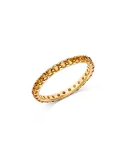 Bloomingdale's Fine Collection Citrine Stackable Eternity Ring in 14K Yellow Gold