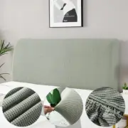 Bedside Cover Elastic Thicken Protection Headboard Dust-Proof Bed Cushion Cover