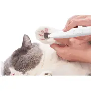 Powerful Electric Pet Clippers for Trimming Pets Hair Portable Dogs Grooming Clippers-White