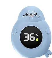 Bathtub Temperature Monitor - Waterproof Digital Water Temperature Gauge | Upgraded Sensor, Cute Bathtub Pool, Bath Tube Floating Toy