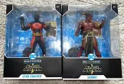 Sabbac & Atom Smasher - Black Adam - DC Multiverse Megafigs - McFarlane Toys