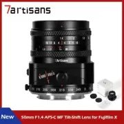 7Artisans 50mm F1.4 APS-C MF Tilt-Shift Lens for Fujifilm Fuji X mount Cameras