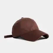 Plain Baseball Cap Coffee - L