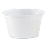 Fabrikal PC075 Portion Cups, 0.75 Oz, Translucent, 125/sleeve, 20 Sleeve/carton