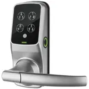 Lockly Secure Pro Smart Latch Lock - Satin Nickel Fingerprint / Bluetooth /