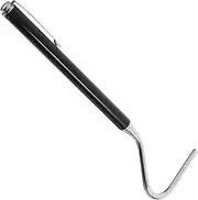 BESPORTBLE Snake Hooks Telescopic Reptile Catching Tool Long Handle Stainless Steel Snake Hook for