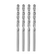 4pcs 2mm C3/K10 Tungsten Carbide Precision Straight Shank Twist Drill Bit