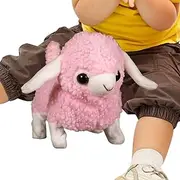 Robot Sheep Toy - Realistic Simulation Electric Animated Interactive Toy - Lamb Plush, Portable Sleeping Pet Buddy for Easter, Birthday, Children's Day