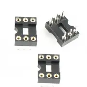 20 Pcs 6 PIN Round DIP IC Sockets Adaptor Narrow NEW L85
