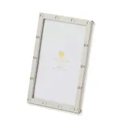 Pilbeam Living Kartia Metal 4x6" Photo Frame Picture Display Holder Stand Silver