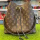 【9.5成新】 茱麗葉精品 LV M44020 Neonoe 經典花紋肩斜兩用水桶包.黑現金價$44,800