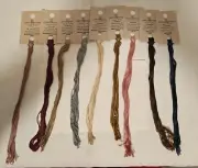 Simply Shaker Thread 9 Skeins By The Gentle Art Crosstitch Embroidery
