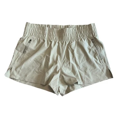 Danskin Training Shorts Sage Green Stretch Athletic Gym Activewear L