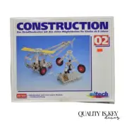Vintage 1990s Eitech German Construction Model Erector Kit 02 Helicopter NOS