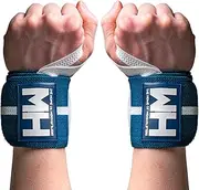 Weightlifting House Wrist Wraps, Straps for Weightlifting Men and Women - Professional 18' Gym Wrist Support with Thumb Loop Strength for Olympic Weight Lifting