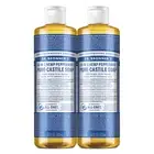 Dr. Bronner's - Pure-Castile Liquid Soap (Peppermint 16 ounce 2-Pack) - Made ...