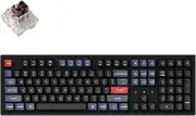 Keychron K10 Pro Wireless Custom Mechanical Keyboard, QMK/VIA Programmable Bluetooth/Wired White Backlight, Hot-swappable Keychron K Pro Brown Switch - For Mac Windows Linux