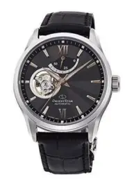 ORIENT STAR RK-AT0007N Black Mechanical Automatic Skeleton Mens Watch New in Box