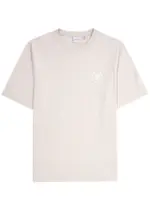 Daily Paper Circle Logo-print Cotton T-shirt - Beige L