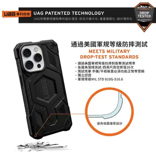 【UAG】頂級版耐衝擊保護殼 iPhone 15 14 13 12 pro max 手機殼 MagSafe 美國軍規防摔