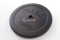 在飛比找松果購物優惠-台灣製造 ALEX A1905 包膠槓片(對)-20kg (