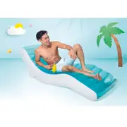 INTEX Inflatable Lounger Blue 191x99 cm Vinyl