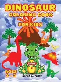 在飛比找博客來優惠-Dinosaur Coloring Book for Kid