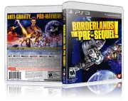 Borderlands: The Pre-Sequel! Replacement PS3 Cover and Case. NO GAME!!